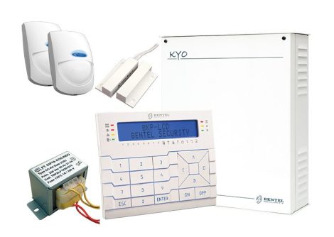 Bentel SUTT.8 PL/BMD  KYO 8 + PRÉMIUM LCD + 2 DB BMD-501 + TRAFÓ + FM 102WH