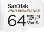  SanDisk SanDisk MicroSD High Endu 64GB SanDisk High Endurance 64GB micro SD kártya, microSDXC, Class 10 UHS-I