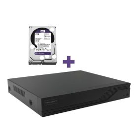   Techson TCR A12 S408-NS 8 csatornás Analóg HD rögzítő + 2 TB HDD