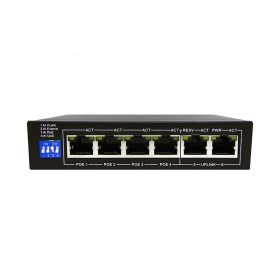 Techson TCS-AMHP4-2MU Hi 4 portos PoE switch