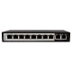 Techson TCS-AMHP8-2MU Hi 8 portos PoE switch
