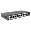 Techson TCS AMP08 2MU 10 portos PoE switch