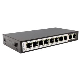 Techson TCS AMP08 2MU 10 portos PoE switch