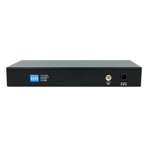 Techson TCS AMP08 2MU 10 portos PoE switch