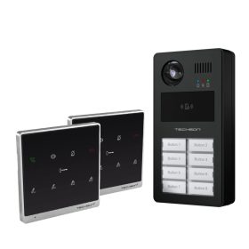  Techson TCTIS400_2db+TCTDS202 Többlakásos Video IP kaputelefon szett