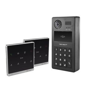   Techson TCTIS400_2db+TCTDS202BN Többlakásos Video IP kaputelefon szett