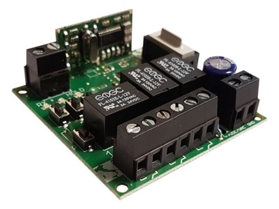 TECNO TRX3/12V 3 csatornás öntanulós ugrókódos rádióvevő