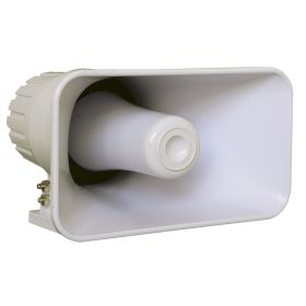   Solleysec TS-333S Kültéri tölcséres sziréna, 200x120mm, 25/30W, 12Vdc, 125dB - 2 tónusú hang