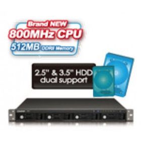 QNAP NAS TS-412U, hálózati adattároló, szerver