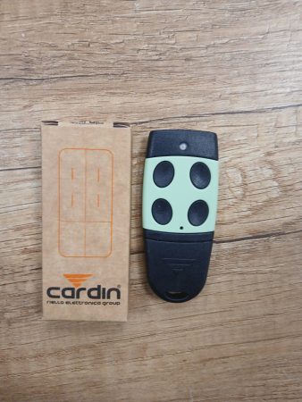 Cardin TRADE távvezérlő, 4 csatornás, AM, 433MHz, fix kódos (TXEDGE4)