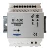 Roger UT4DR 35 mm-es DIN sínre szerelhető TCP/IP kommunikációs illesztő, RS485-10/100 BaseT Ethernet átalakító, statikus vagy dinamikus IP cím Roger UT4DR 35 mm-es DIN sínre szerelhető TCP/IP kommunikációs illesztő, RS485-10/100 BaseT Ethernet átalakító, statikus vagy dinamikus IP cím