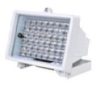 Infavörös reflektor UV-IR30, kültéri LED lámpa, 12VDC, alkonykapcsolóval, kb. 30m