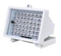   Infavörös reflektor UV-IR30, kültéri LED lámpa, 12VDC, alkonykapcsolóval, kb. 30m