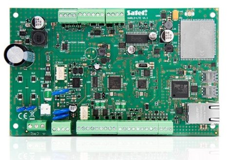 Satel VERSA Plus LTE 4-30 zónás riasztóközpont beépített PSTN/GSM/LTE/ETH egységgel, műanyag ház és sziréna