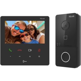   HiLook VI-K46P IP videó kaputelefon szett – 4,3"-os érintőképernyős monitorral, Wi-Fi és PoE támogatással