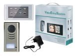  Riacom VT2791-W  7" TFT érintőképernyős monitor,fehér színben VT27 TD/W Színes CCD kültéri egység rozsdamentes kiv.