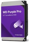   Western Digital WD122PURP WD Purple Pro, 12 TB biztonságtechnikai merevlemez, 7200 rpm, 24/7 alkalmazásra