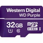   Western Digital WDD032G1P0C WD Purple 32GB micro SD kártya, microSDHC, Class 10 UHS-I, 24/7, 100MB/s-60MB/s