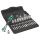WERA 8100 SA 6 Zyklop Speed Racsnis hajtókar 1/4"x152mm + bit -és dugókulcs készlet 28 részes (05004016001)