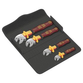   WERA 6004 JOKER VDE 4 Set 1 Szigetelt, állítható villáskulcs készlet 4 részes (05020170001)