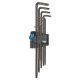 WERA 967/9 Hosszított imbuszkulcs készlet TORX 9 részes (T8-T40) (05024450001)