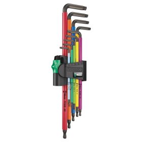   WERA 967/9 Hosszított imbuszkulcs készlet TORX 9 részes (T8-T40) (05024480001)