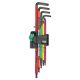 WERA 967/9 Hosszított imbuszkulcs készlet TORX 9 részes (T8-T40) (05024480001)