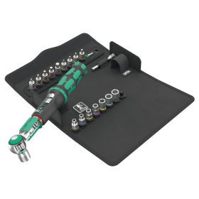   WERA Safe-Torque A 1 SHK Set 1 Nyomatékkulcs, 1/4", 2-12Nm + dugókulcs- és bitkészlet, 20db-os (05136073001)
