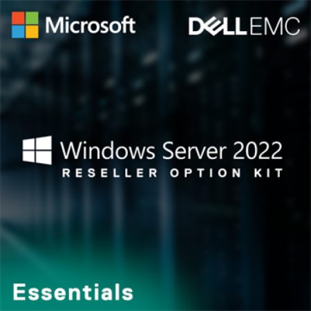 Microsoft Windows Server 2022 EE DELL Windows Server 2022 Essentials operációs rendszer, 64 bit, angol, csak Dell szerverre telepíthető