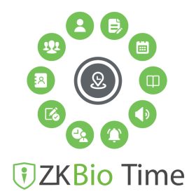   ZKTeco ZKBIOTIME-BASIC-2 2 terminálos ZKBio Time munkaidő nyilvántartó szoftver modul, maximum 100 felhasználó részére