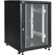 Pulsar ZRS1566 19" 15U 600x600 álló rack szekrény, készre szerelt, fekete