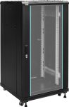   Pulsar ZRS2266 19" 22U 600x600 álló rack szekrény, készre szerelt, fekete