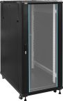   Pulsar ZRS2761 19" 27U 600x1000 álló rack szekrény, készre szerelt, fekete
