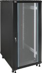   Pulsar ZRS2768 19" 27U 600x800 álló rack szekrény, készre szerelt, fekete
