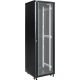 Pulsar ZRS4266 19" 42U 600x600 álló rack szekrény, készre szerelt, fekete