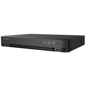   Hikvision iDS-7204HTHI-M2/S/4A+4/1ALM(C) 4 csatornás AcuSense THD DVR, 8MP@15fps, 5MP@20fps, 4MP@25fps, +4x8 MP IP, koax audio, riasztás I/O