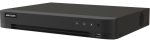   Hikvision iDS-7204HUHI-M1/PXT/4A+4/1ALM 4 csatornás AcuSense THD DVR, 8MP@12fps, 5MP@20fps, 4MP@25fps, 2MP@25fps,+4x8 MP IP, koax audio, PoC