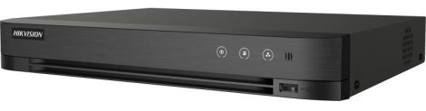 Hikvision iDS-7204HUHI-M1/XT/4A+4/1ALM 4 csatornás AcuSense THD DVR, 8MP@8fps, 5MP@12fps, 4MP@15fps, 1080p@25fps, + 4x8 MP IP