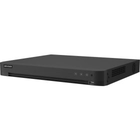   Hikvision iDS-7208HTHI-M2/XT/8A+8/4ALM 8 csatornás THD DVR, 8MP@12fps, 5MP@20fps, 4MP@25fps, +8×8MP IP, koax audio, riasztás I/O