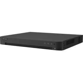   Hikvision iDS-7216HQHI-M2/XT/16A+16/4ALM 16 csatornás AcuSense THD DVR, 5MP lite@12fps, 1080p lite@20fps, 720p@20fps, +8× 4MP IP, koax audio