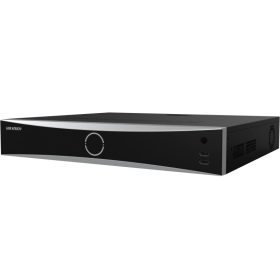  Hikvision iDS-7716NXI-M4/16P/X 16 csatornás DeepinMind PoE NVR, 256/256 Mbps be-/kimeneti sávszélességgel, riasztás I/O