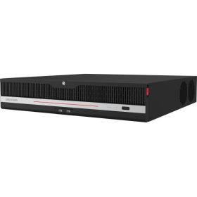   Hikvision iDS-9632NXI-M8R/X 32 csatornás DeepinMind NVR, 320/400 Mbps ki-/bemeneti sávszélesség, riasztás I/O