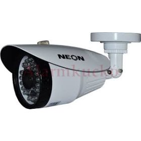  FIP 2000DNW NEON 2MP IP kültéri IR kamera, valós D&N, max.17-22m IR (30db), 3.6mm (70°), 12V DC, fehér, 2 év gar. 